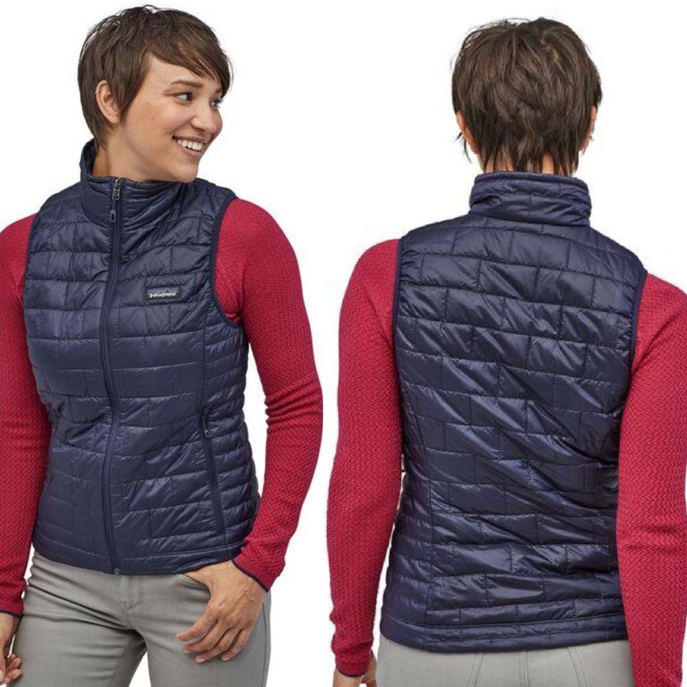 NEW Patagonia Nano Puff Vest Navy Blue Size S